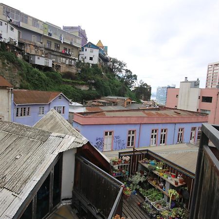 La Casa Del Puerto, Hostal Cultural, Cerro Alegre Valparaíso Eksteriør billede