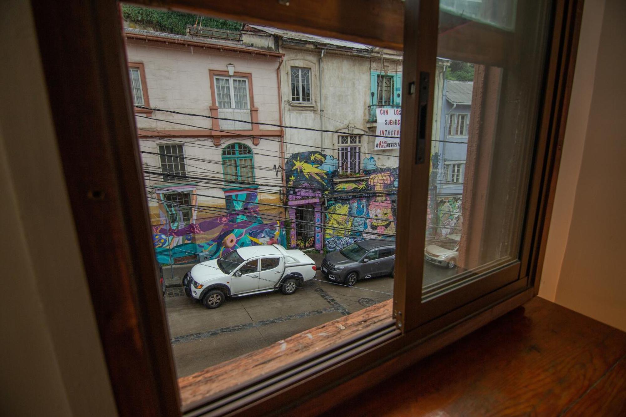 La Casa Del Puerto, Hostal Cultural, Cerro Alegre Valparaíso Eksteriør billede