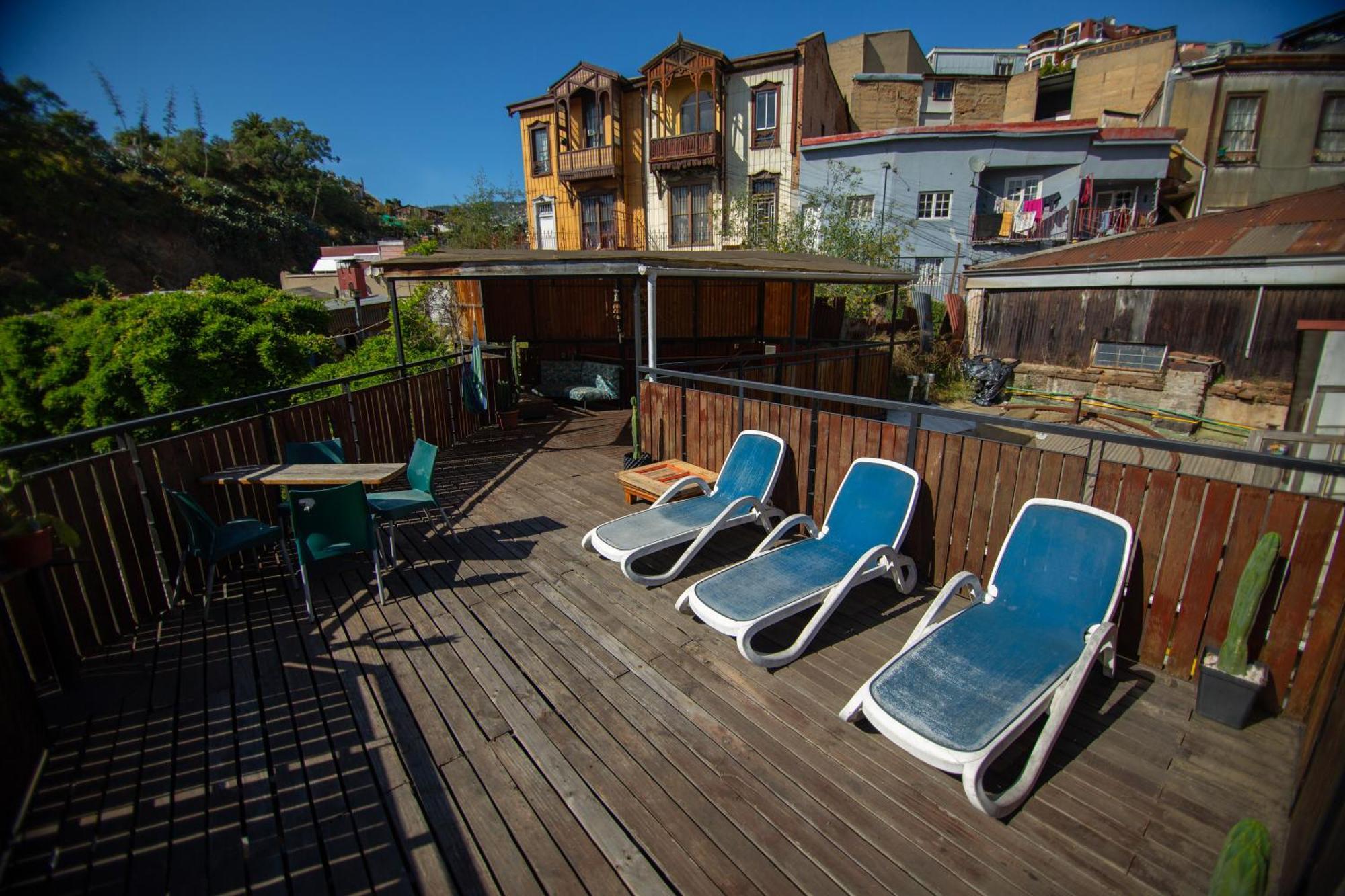 La Casa Del Puerto, Hostal Cultural, Cerro Alegre Valparaíso Eksteriør billede