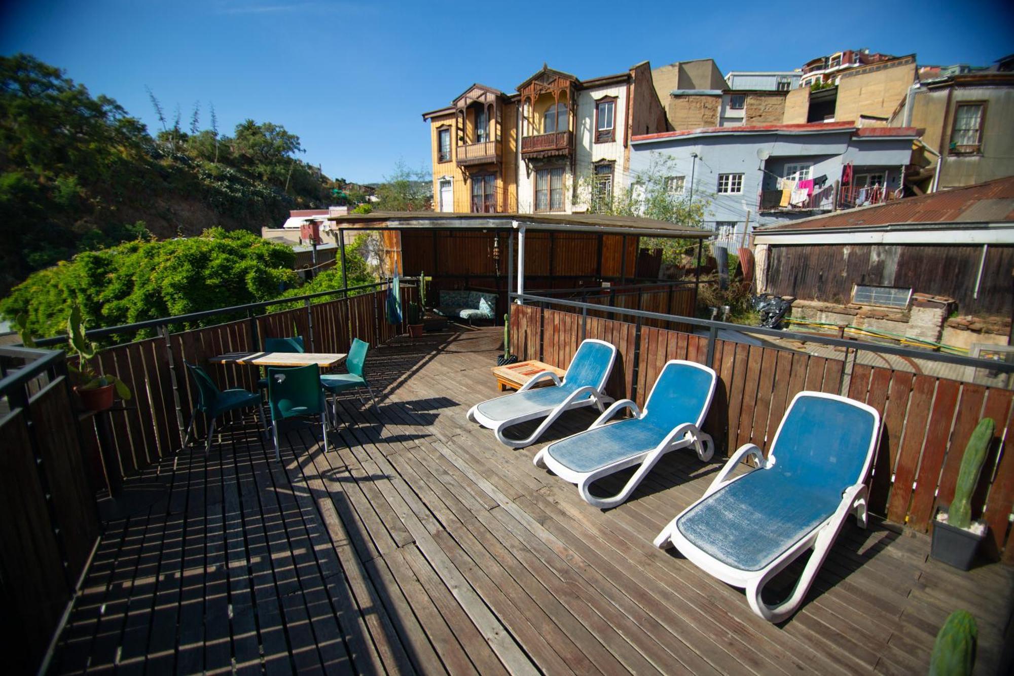La Casa Del Puerto, Hostal Cultural, Cerro Alegre Valparaíso Eksteriør billede