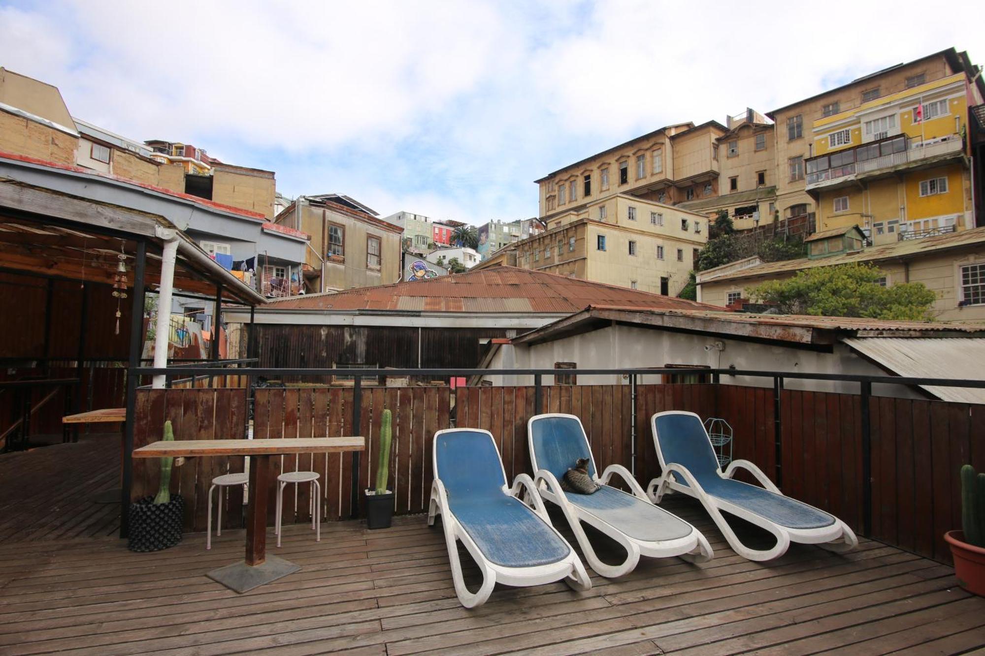 La Casa Del Puerto, Hostal Cultural, Cerro Alegre Valparaíso Eksteriør billede